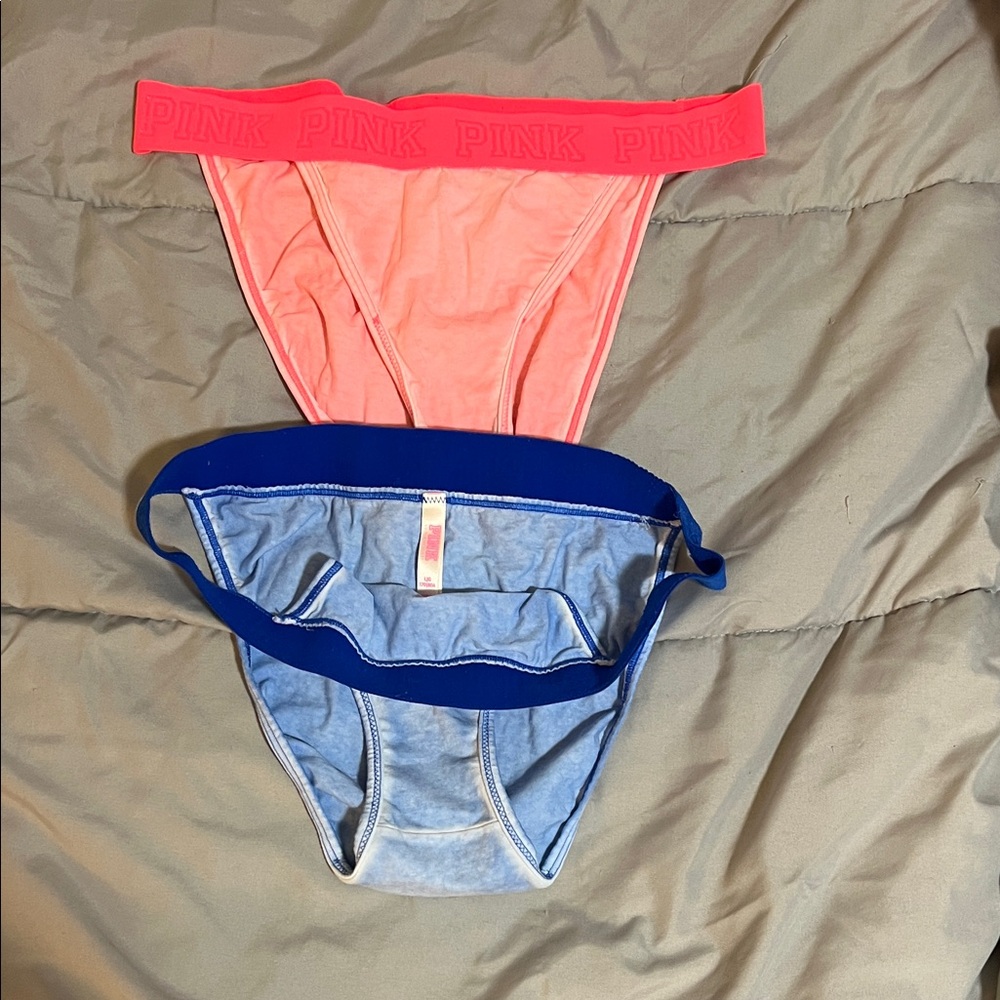 PINK Victoria's Secret Kids Bottoms - Pink and Blue